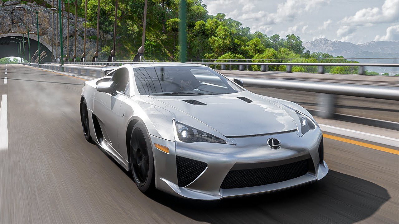 Lexus LFA - Forza Horizon 5 | Thrustmaster T300RS gameplay