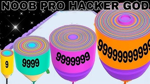 NOOB VS PRO VS HACKER VS GOD   in Wrapper Runner 2K24🔥🔥🔥