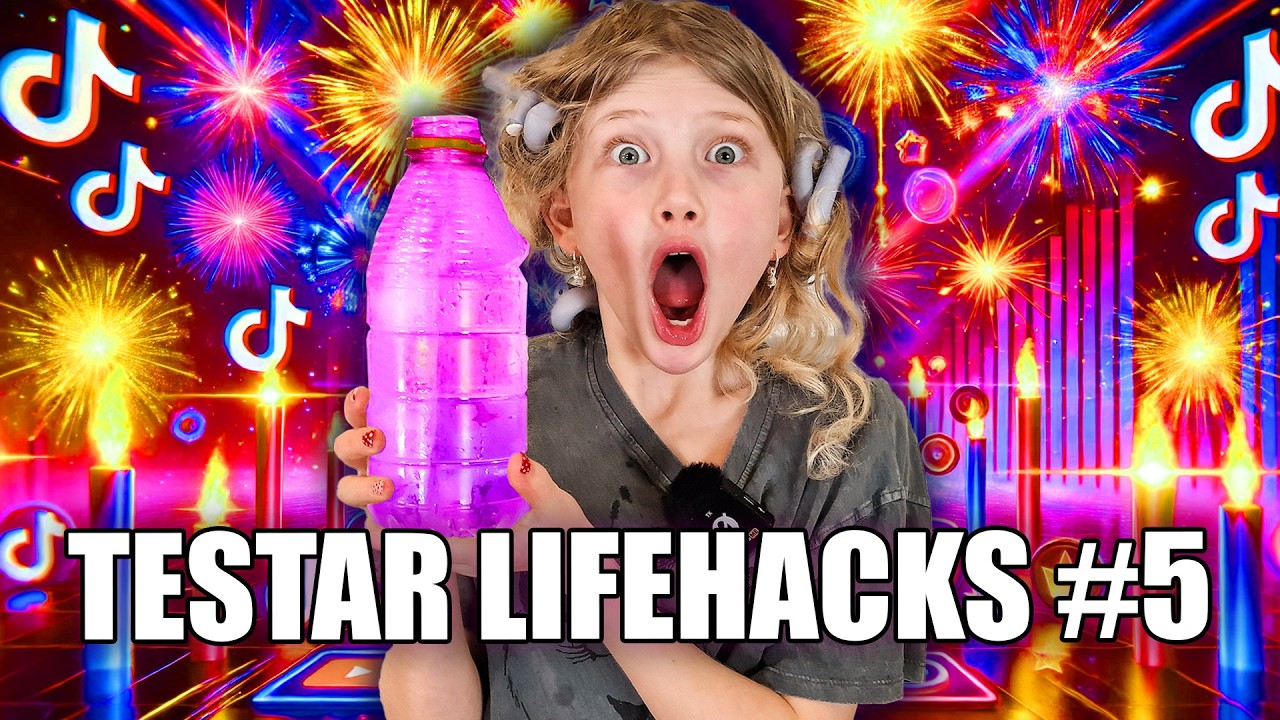 🔥🧪 Testar Lifehacks Del 5 – TikTok Hacks & Kaos! 😱✨