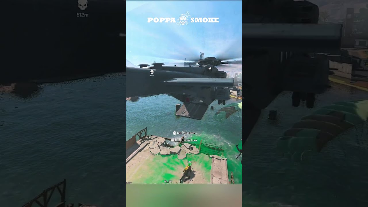 Exfil chopper stunt in DMZ