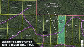Map Overview - 10 Acres ($1,500 DOWN!) Owner Financed Land for Sale in Arkansas WZ20 #land #offgrid