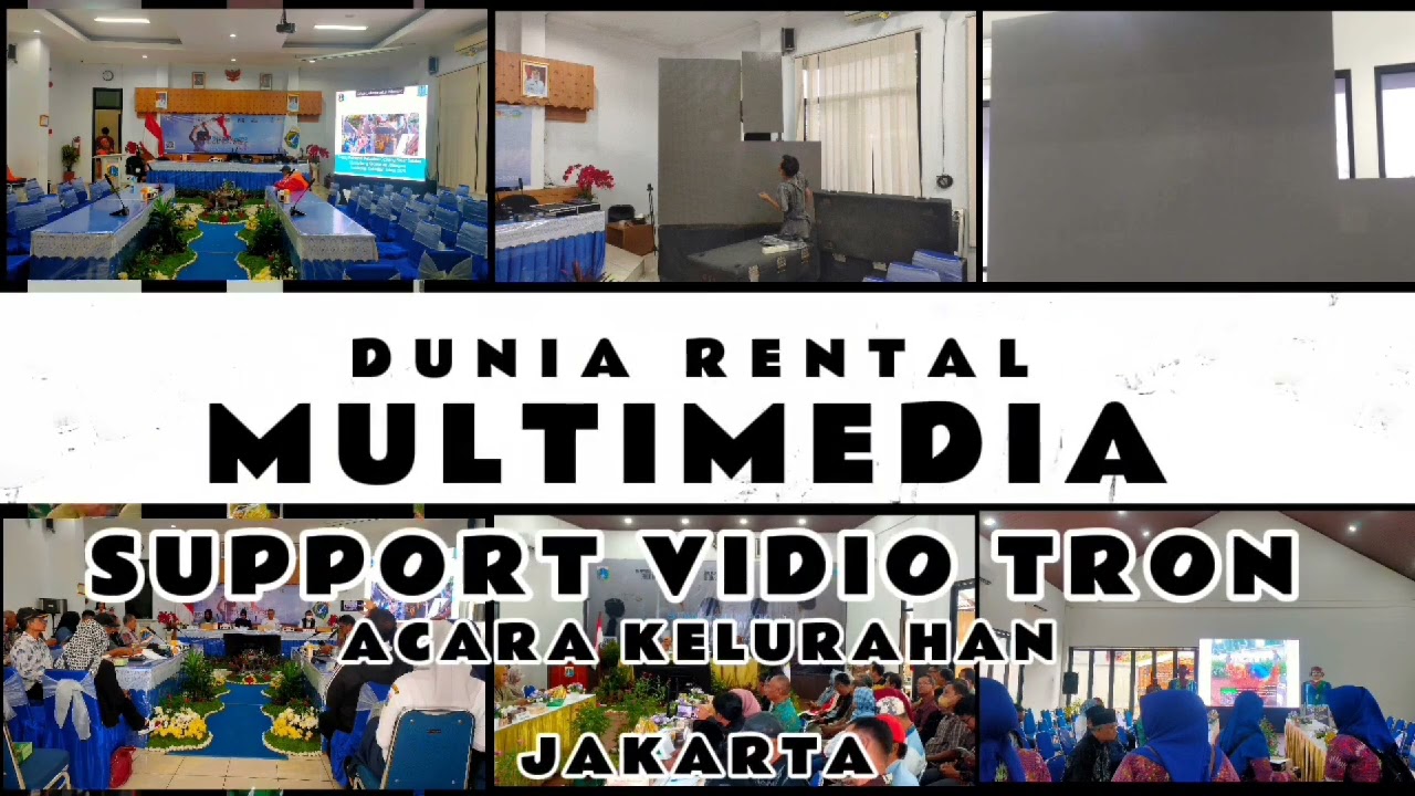 Support sewa LED VIDEOTRON Event Kelurahan