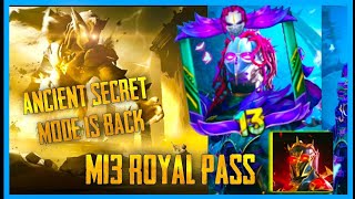 MONTH 13 ROYAL PASS 1 TO 50 M13 ROYAL PASS TO 50 RP 1 BGMI & PUBG MOBILE M9REWARDSROYAL