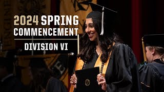 Purdue Spring Commencement 2024 - Division VI -- Saturday, May 11, 2024, at 7:00 p.m. ET