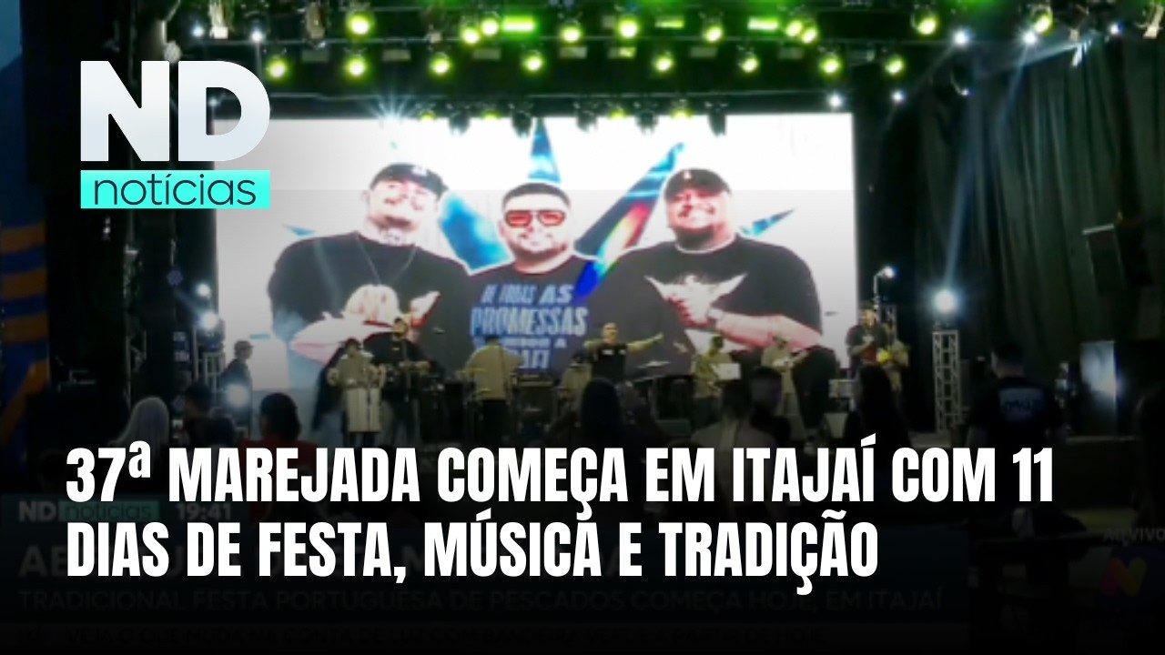 Marejada começa hoje em Itajaí com shows, gastronomia e tradição portuguesa