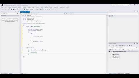 EncapsulationViaProperties