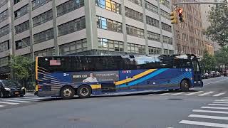 2021-2022 MCI Prevost X3-45 Bus #1457 on The Bronx Bound BxM1 Express Bus To Riverdale, Bronx