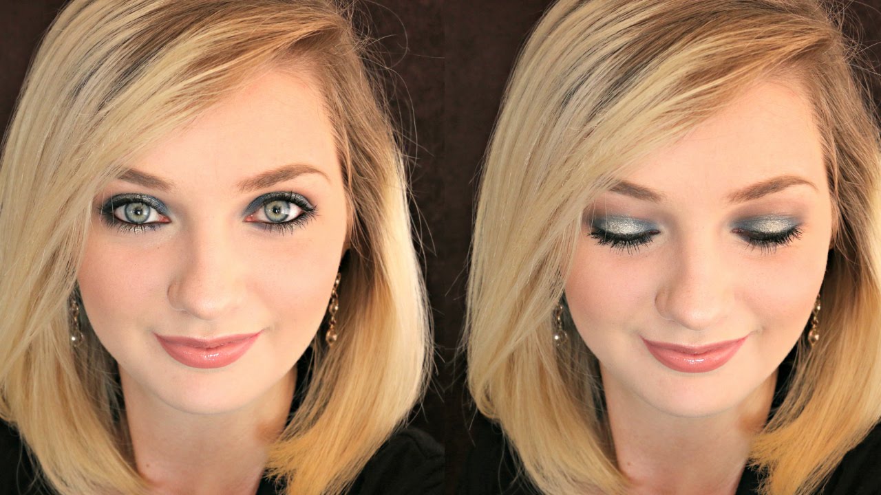 Smokey Blue Halo Eye Tutorial