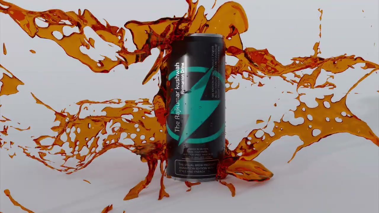 Blender Product Animation | Fluid Simulation | Cinematic 3D Render | Blender CGI 