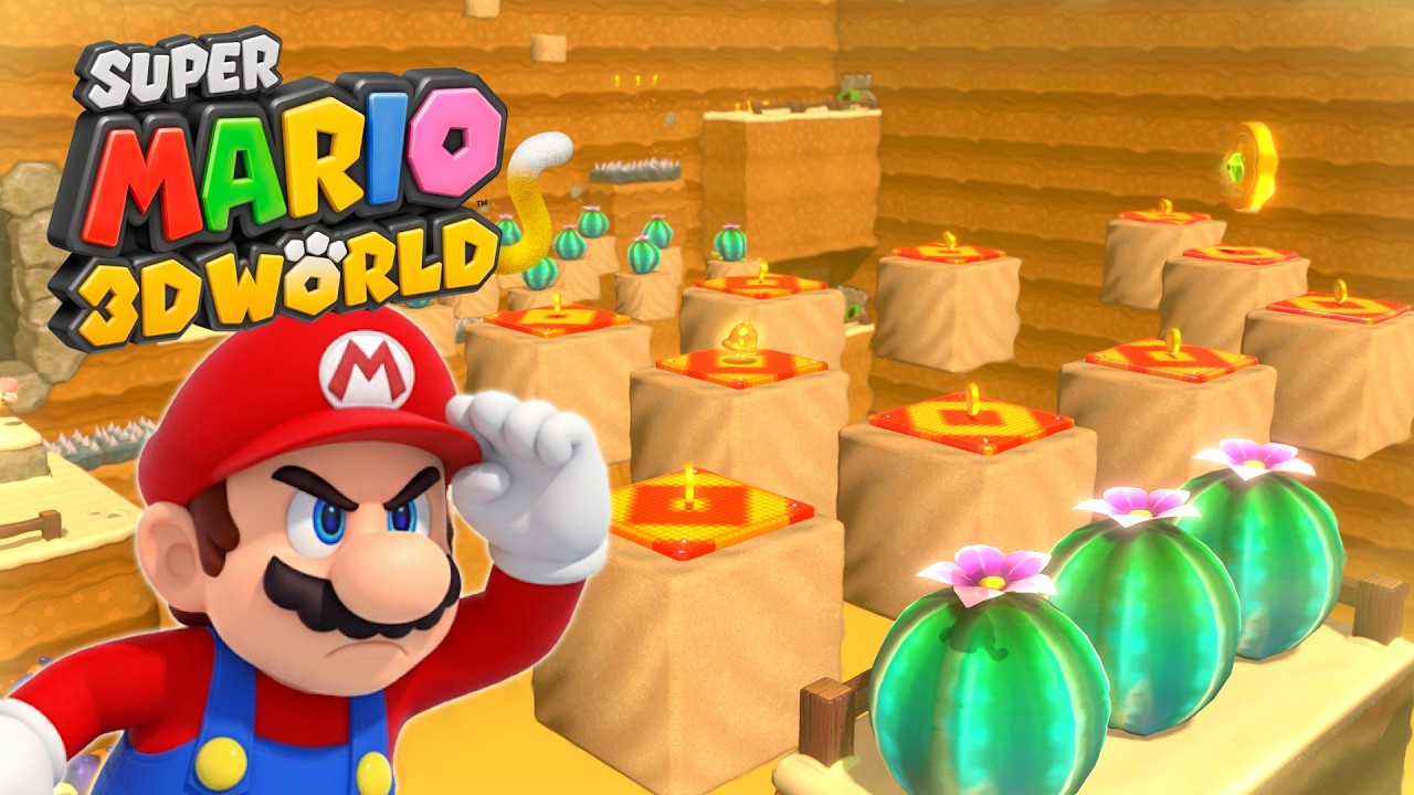 Playing Sister's Crazy ZX Troll Level (Super Mario 3D World) - YouTube