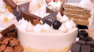 모카 케이크와 초코 과자🍰🍫 MOCHA CAKE CHOCOLATE DESSERT MUKBANG モカケーキチョコデザート
