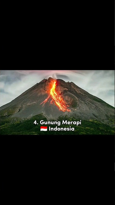 7 GUNUNG BERAPI PALING BERBAHAYA DI DUNIA 😱