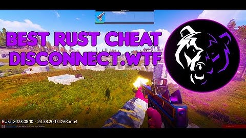 RAGE CHEATING IN RUST WITH THE BEST CHEAT DISCONNECT.WTF | Rust Cheating