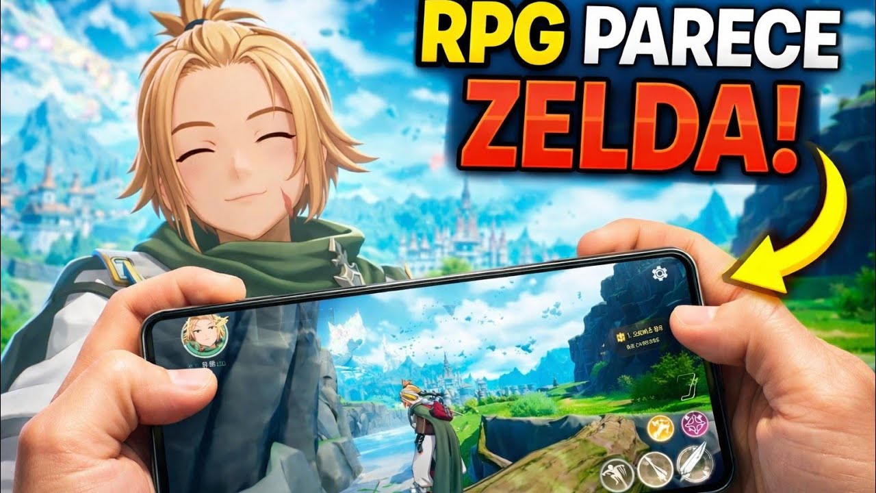 DRAGON SWORD É REAL! RPG ESTILO ZELDA CHEGOU NO ANDROID 😱🔥