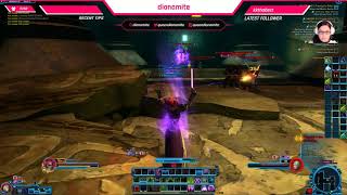 Playing SWTOR and trying out XSplit VCam