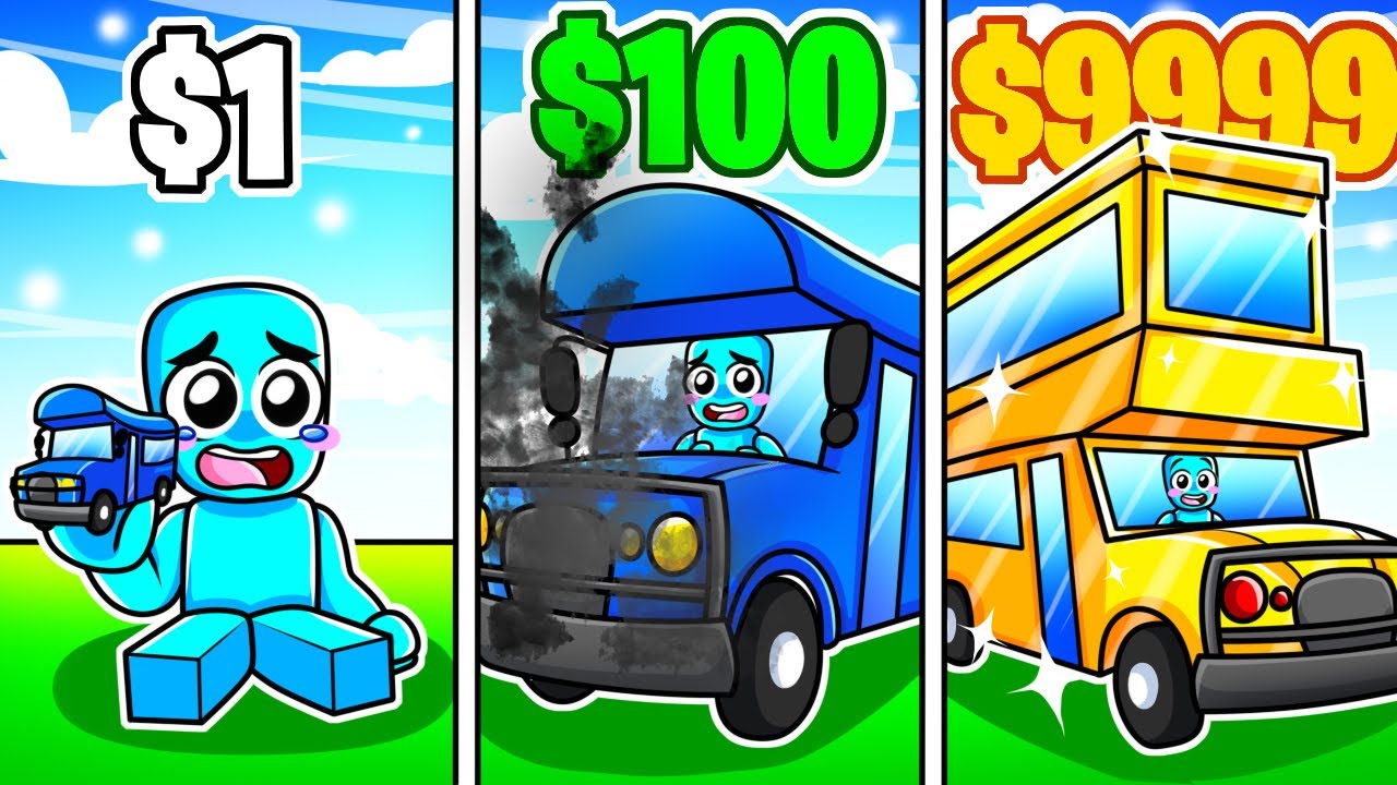 Gasté $9.462.189 en Mi AUTOBÚS en Roblox!