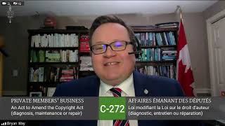 Second Reading Private Members Bill C 272