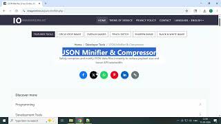 QuickJSON Minifier: Free Online JSON Compressor Tutorial