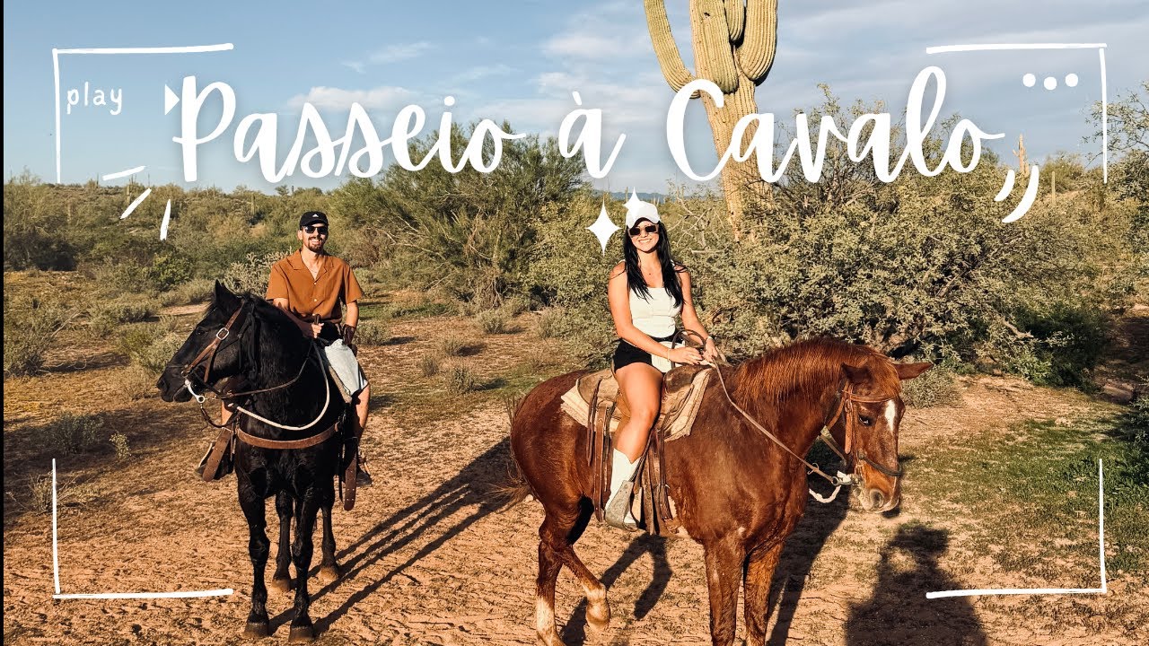Passeio a cavalo pelo Deserto do Arizona 🐎🌵