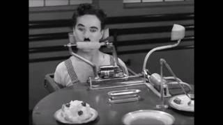 Charlie Chaplin Food Machine