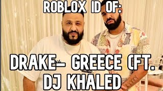 drake roblox ids