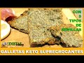 GALLETAS KETO SUPERCORCANTES con semillas