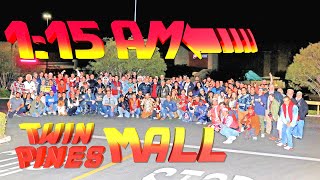 &quot;Back To The Future&quot; Fans Meetup! 1:15 Am Twin Pines Mall 4K HDR