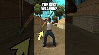 How To Get SECRET WEAPONS at the VERY START of GTA San Andreas 😳 Gta Sa Weapon Locations Map