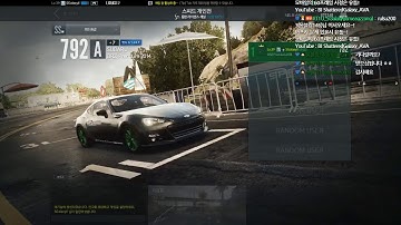 [Korea NFS Edge] ShatteredGalaxy Rank Race Or Single Play Stages