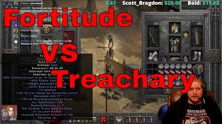 Diablo II Resurrected - Treachery VS Fortitude (Stream Clip) Content