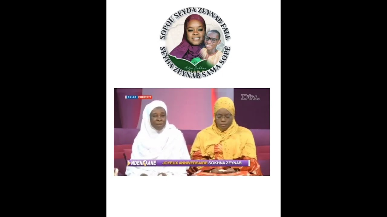 Hommage à Seyda Zeynab Fall RHA si beussou dioudome bi le 12 juillet