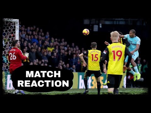 gamezone WATFORD 1-1 NEWCASTLE UNITED | MATCH REACTION
