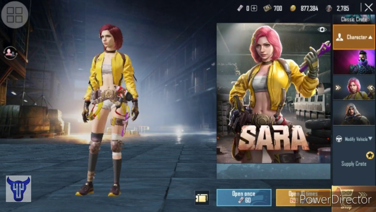 How To Get Sara  Character Free Pubg  Mobile  YouTube