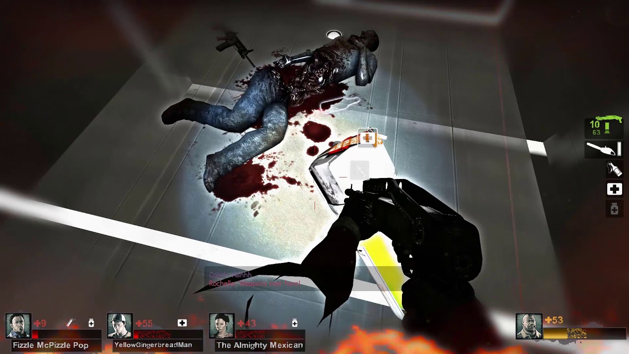 A Group of Handsome and Intelligent Gents Partaking in a Game of L4D2 A Group of Handsome and Intelligent Gents Partaking in a Game of L4D2
