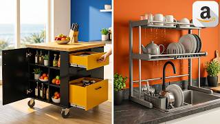 68 Amazon Finds for Small Kitchens & Tiny Countertops That Help Maximize Space!