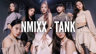 NMIXX - 'Tank' easy lyrics