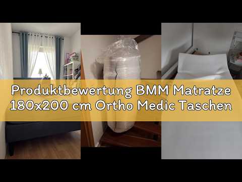 Produktbewertung BMM Matratze 180x200 cm Ortho Medic Taschenfederkernmatratze Härtegrad H3/Öko-Tex Z