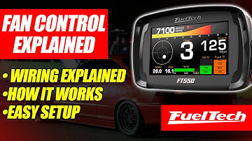 FuelTech Fan Control Tutorial || Auto Shut Off Fans During A Pass!