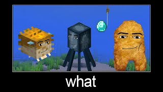 Minecraft wait what meme part 508 (Oceanic Gegagedigedagedago NextBot)