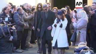 Funeral mass for slain American ends in Florence