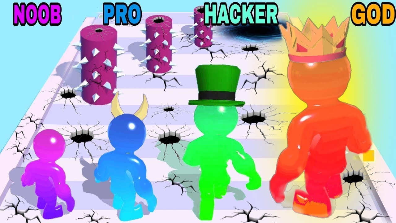Blob n Giant - NOOB vs PRO vs HACKER vs GOD