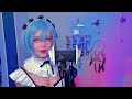 LinaNeyon АSMR Ram Cosplay Tapping Sounds