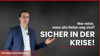 Wer rettet das Unternehmen, wenn alle Retter im Einsatz sind?