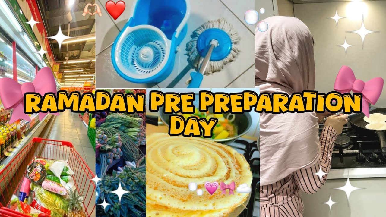 A day with Ramadan preparation🌙🍀⚡(cooking;cleaning; shopping)#ramadan@PapasDream_03