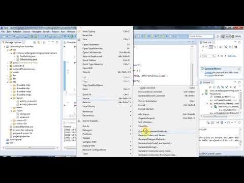 Sub Activities  Practical Android Java Development Part 30