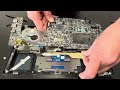 MSI Modern 14 B10MW Laptop. How to take apart, fix repair upgrade memory SSD Motherboard LCD Battery