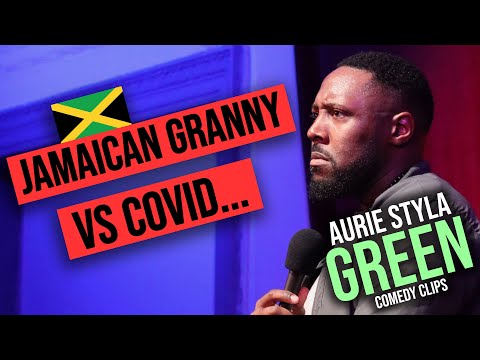 Jamaican Granny VS Covid - GREEN || Comedy Clips