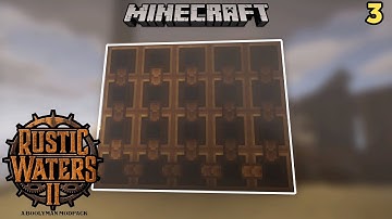Minecraft - Rustic Waters II - 3 - Create Crafting - Part 1