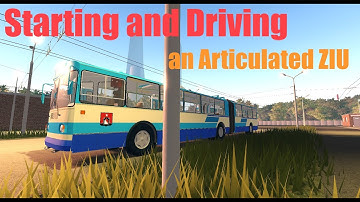 Starting and Driving an Articulated ZIU | Roblox | OSVed