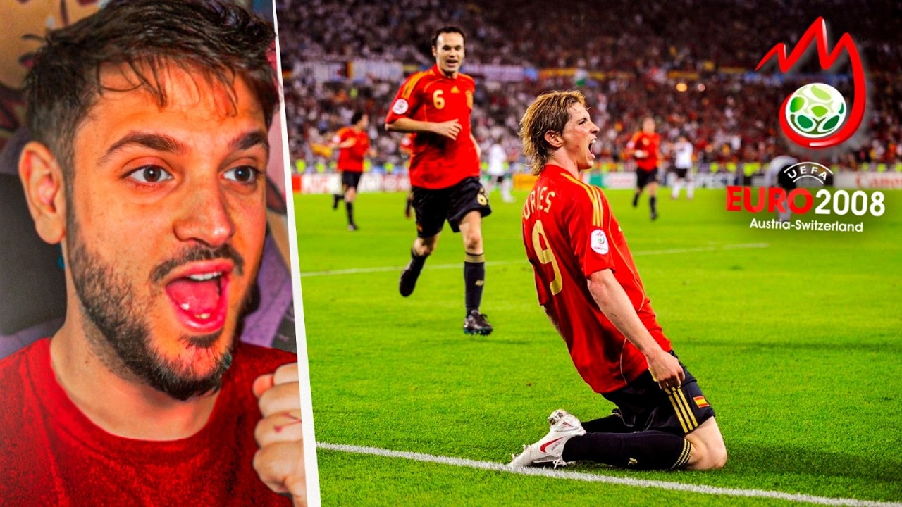 REACCIONANDO a ESPAÑA DOMINÓ la EURO 2008